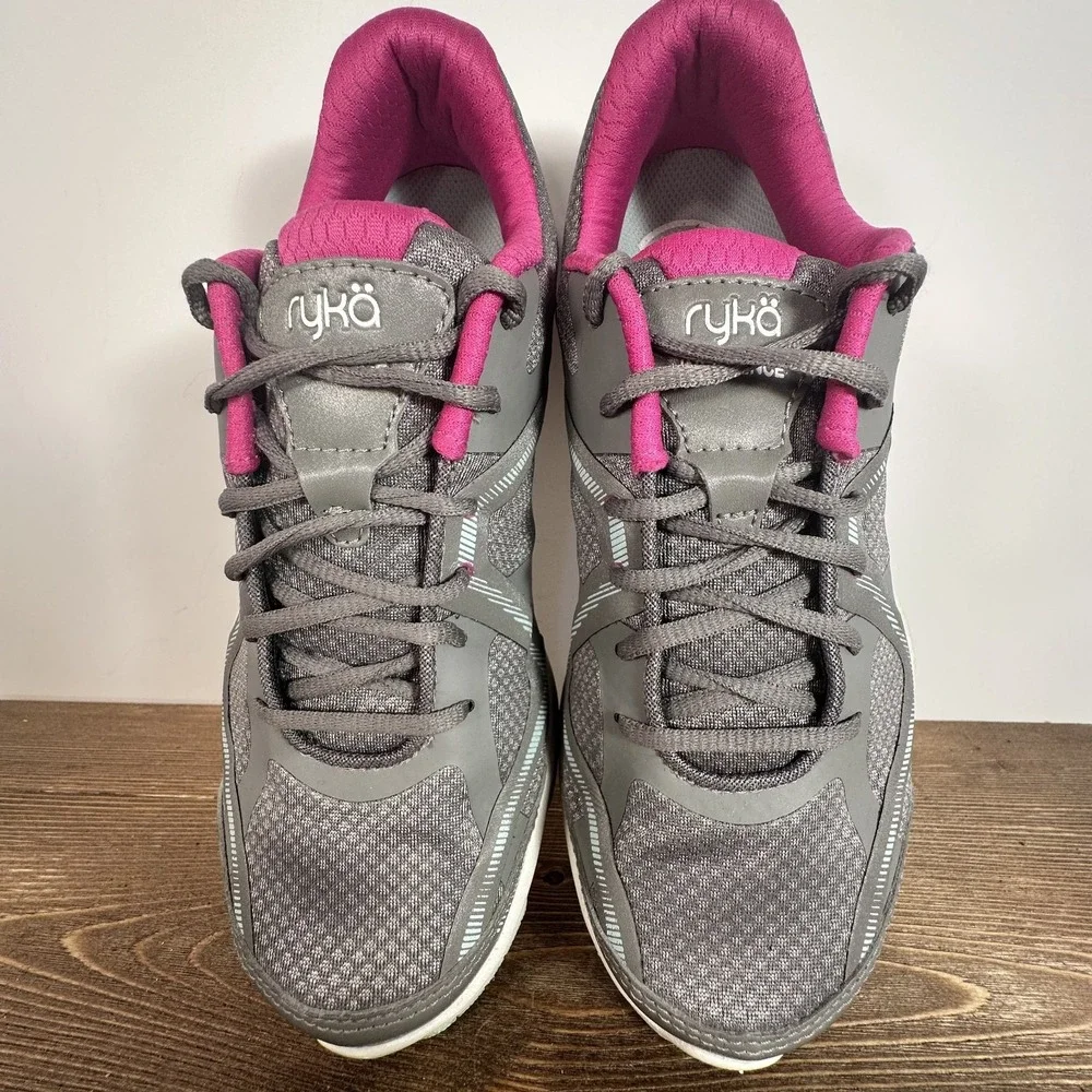Ryka Influence Sneaker Womens 7.5 Lightweight Memory Foam Athletic Sporty Casual